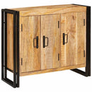 Sideboard Brun 80 x 33 x 70 cm Massivt mangotræ