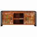 TV-skab Flerfarvet 120 x 33 x 50 cm Massivt genanvendt træ