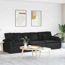 modulsofa med hynder sort