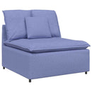 modulsofa med hynder jeansblå