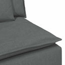 modulsofa med hynder mørkegrå