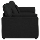 modulsofa med hynder sort