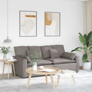 modulsofa med hynder gråbrun
