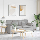 modulsofa med hynder skygrå