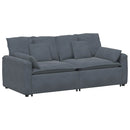 modulsofa med hynder mørkegrå