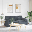 modulsofa med hynder mørkegrå