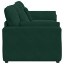 modulsofa med hynder mørkegrøn