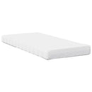 daybed med madras 100x200 cm massivt fyr gyldenbrun