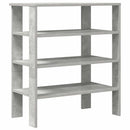 skoreol 61x32x70 cm konstrueret træ betongrå