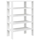 skoreol 61x32x87,5 cm konstrueret træ hvid