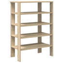 skoreol 61x32x87,5 cm konstrueret træ sonoma-eg