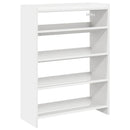 skoreol 60x25x81 cm konstrueret træ hvid