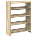 skoreol 60x25x81 cm konstrueret træ sonoma-eg