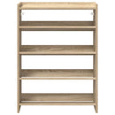 skoreol 60x25x81 cm konstrueret træ sonoma-eg
