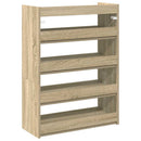 skoreol 60x25x81 cm konstrueret træ sonoma-eg