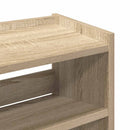 skoreol 60x25x81 cm konstrueret træ sonoma-eg