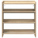 skoreol 60x25x62 cm konstrueret træ sonoma-eg