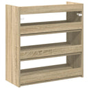 skoreol 60x25x62 cm konstrueret træ sonoma-eg