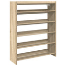 skoreol 80x25x100 cm konstrueret træ sonoma-eg
