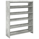 skoreol 80x25x100 cm konstrueret træ betongrå