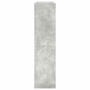 skoreol 80x25x100 cm konstrueret træ betongrå