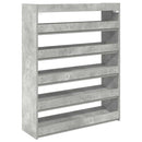 skoreol 80x25x100 cm konstrueret træ betongrå