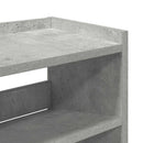 skoreol 80x25x100 cm konstrueret træ betongrå