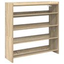 skoreol 80x25x81 cm konstrueret træ sonoma-eg