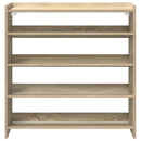 skoreol 80x25x81 cm konstrueret træ sonoma-eg