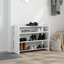 skoreol 80x25x62 cm konstrueret træ hvid