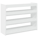 skoreol 80x25x62 cm konstrueret træ hvid