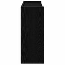 skostativ 80x25x62 cm konstrueret træ sort