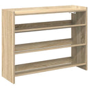 skoreol 80x25x62 cm konstrueret træ sonoma-eg
