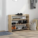 skoreol 80x25x62 cm konstrueret træ sonoma-eg