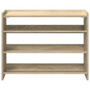 skoreol 80x25x62 cm konstrueret træ sonoma-eg