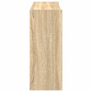 skoreol 80x25x62 cm konstrueret træ sonoma-eg