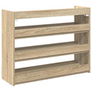 skoreol 80x25x62 cm konstrueret træ sonoma-eg