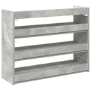 skoreol 80x25x62 cm konstrueret træ betongrå