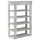 skoreol 60x30x98 cm konstrueret træ betongrå