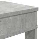 skoreol 80x30x98 cm konstrueret træ beton-eg