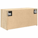 væghængt badeværelsesskab 60x25x30 cm konstrueret træ sonoma-eg