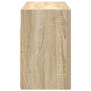 væghængt badeværelsesskab 60x25x40 cm konstrueret træ sonoma-eg