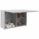 væghængt badeværelsesskab 60x25x40 cm konstrueret træ