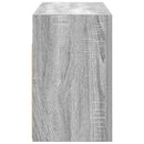 væghængt badeværelsesskab 60x25x40 cm konstrueret træ