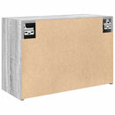 væghængt badeværelsesskab 60x25x40 cm konstrueret træ