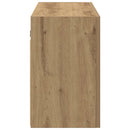 væghængt badeværelsesskab 100x25x40 cm konstrueret træ kunsteg