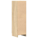 køkkenskab 38x41,5x131,5 cm konstrueret træ røget egetræsfarve