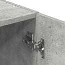 køkkenskab 38x41,5x131,5 cm konstrueret træ betongrå
