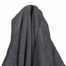 Tæppe-hoodie KINN Antracit L Bomuld