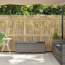 havebænk med hynde 110x30x40,5 cm polyrattan grå